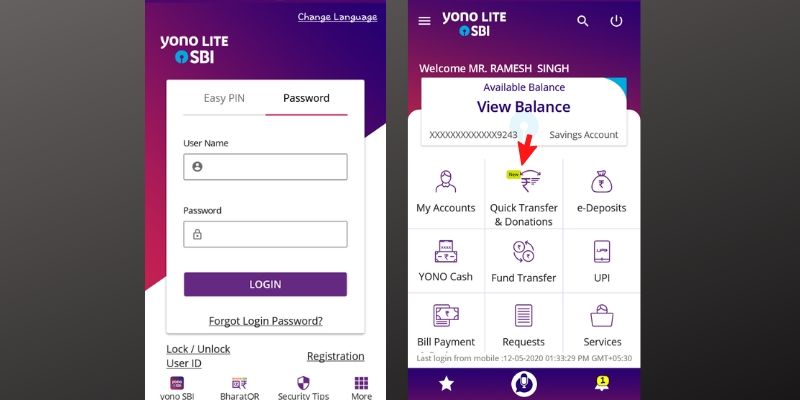 Yono Lite SBI 