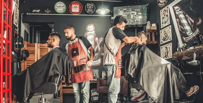 barber meaning in hindi